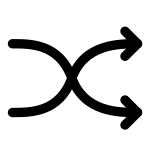 Shuffle SVG Icon